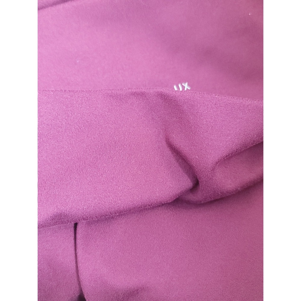 Yogalicious Lux High Waist Leggings L Plum Purple Stretch Workout Pilates Yoga - Picture 5 of 5